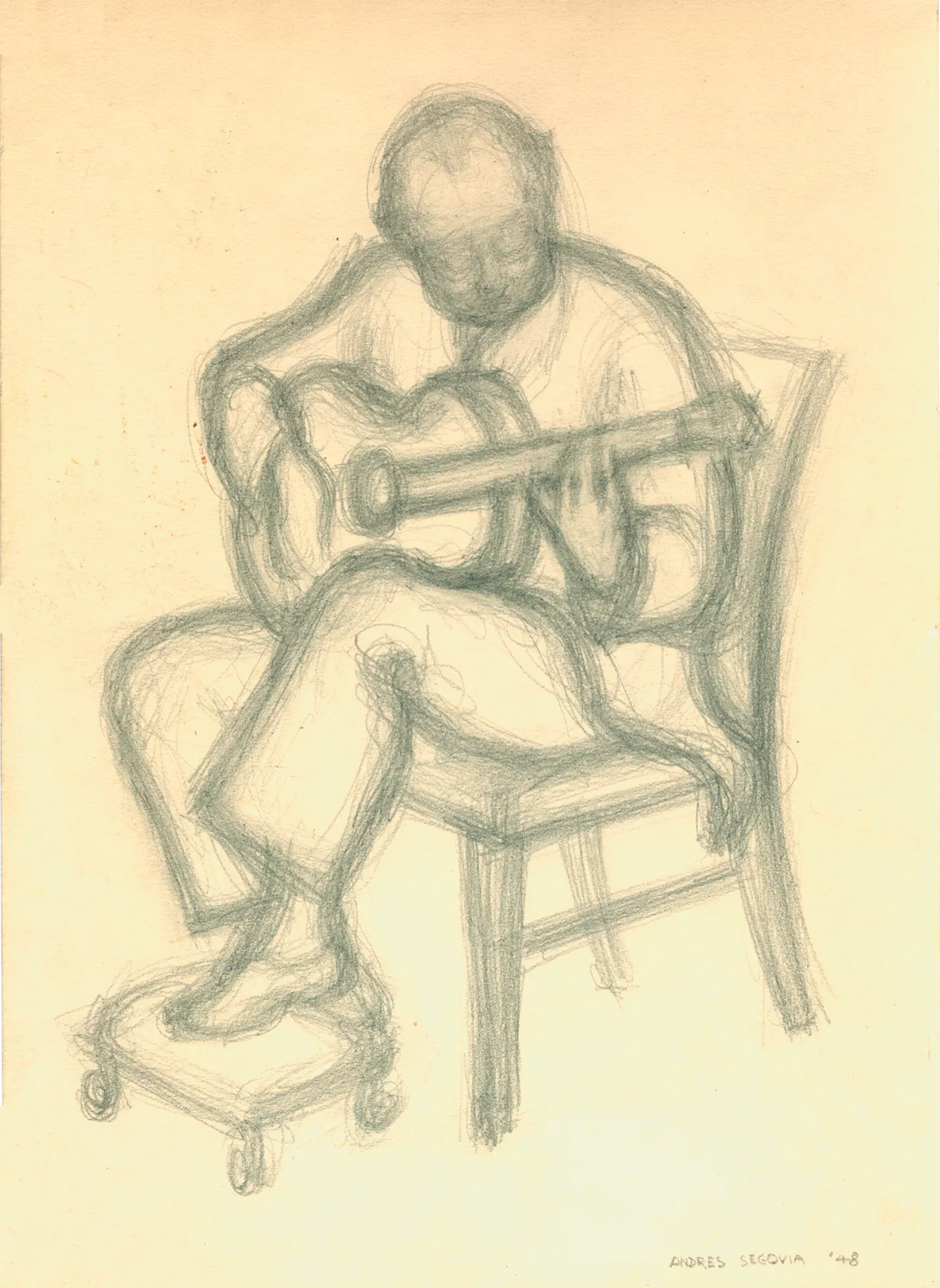Andrés Segovia, 1949