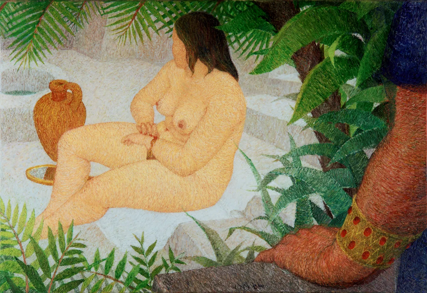 David et Bethsabée, 1963 – peinture de nu