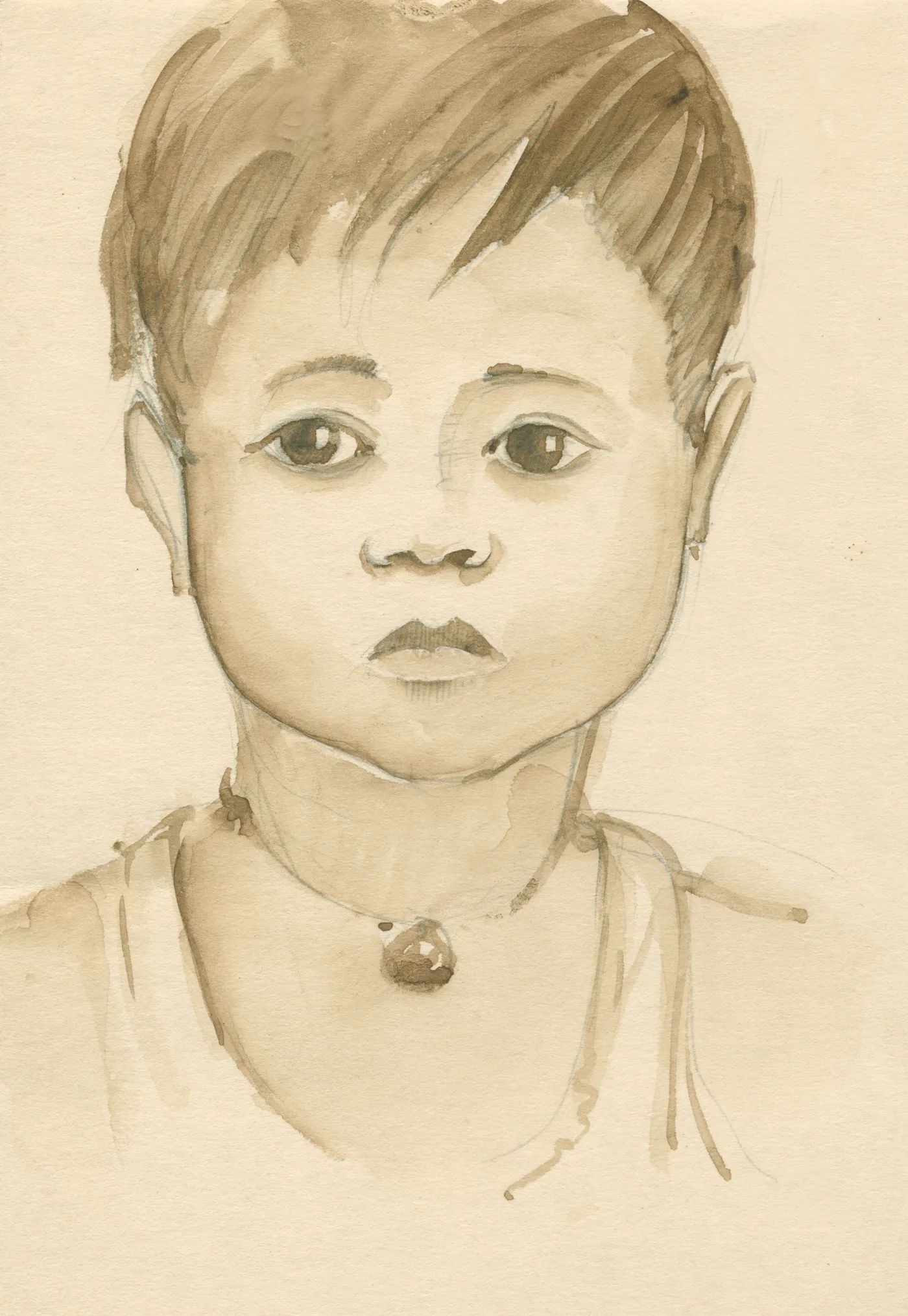 Unknown Javanese Child, 1946