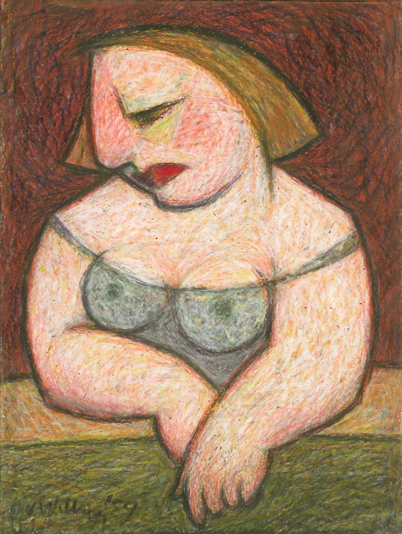 The Woman with a Red Nose, 1959